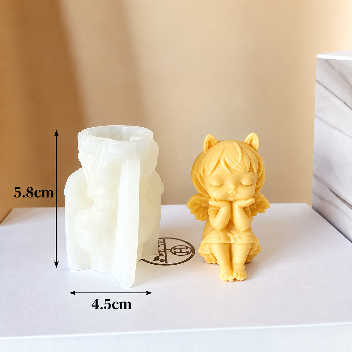 Yellow Angel Girl Mold WCM579