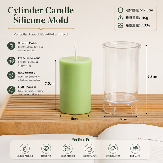PC Plain Dinner Candle