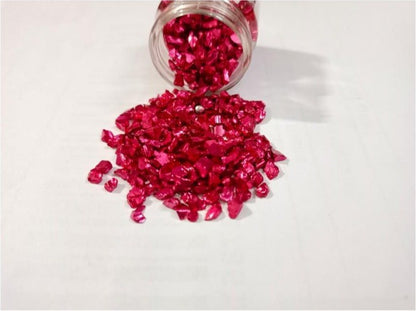 Pinkish Red Glass Granuals AGG003-AGG004