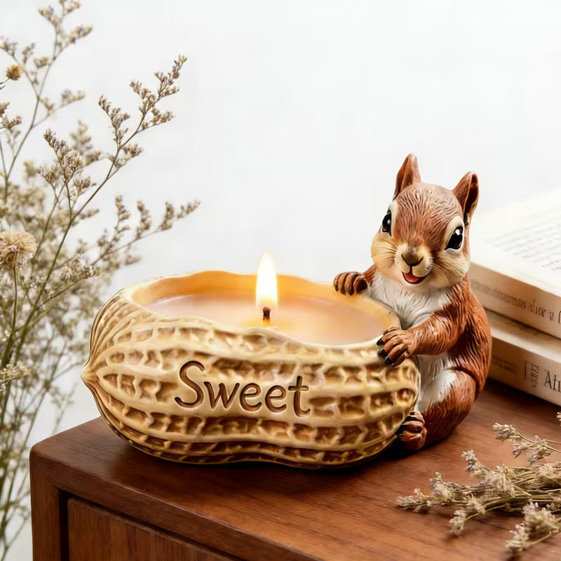 Squirrel & Peanut Planter Mould | ARM580
