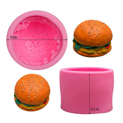 Burger Bun Silicone Mold 