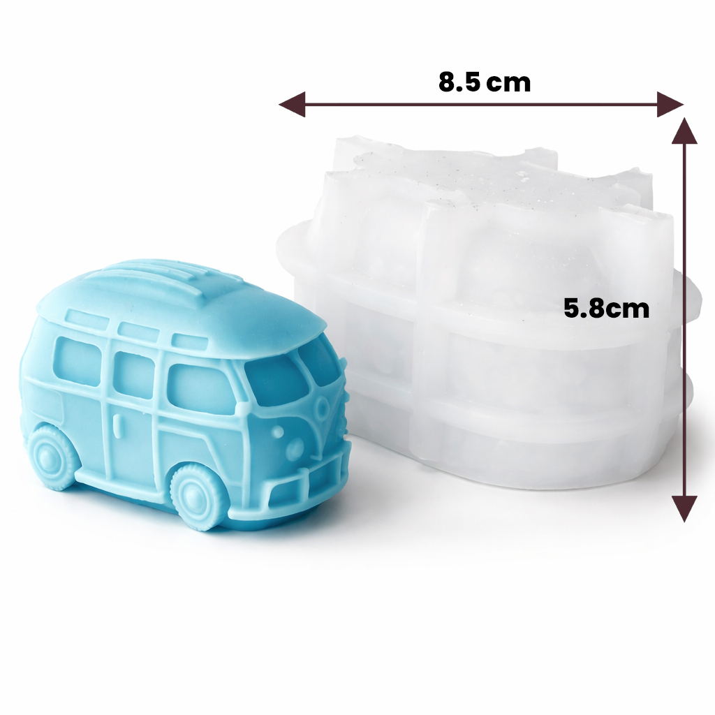 3D car shape silicone mould WCM810 for handmade candles and DIY crafts