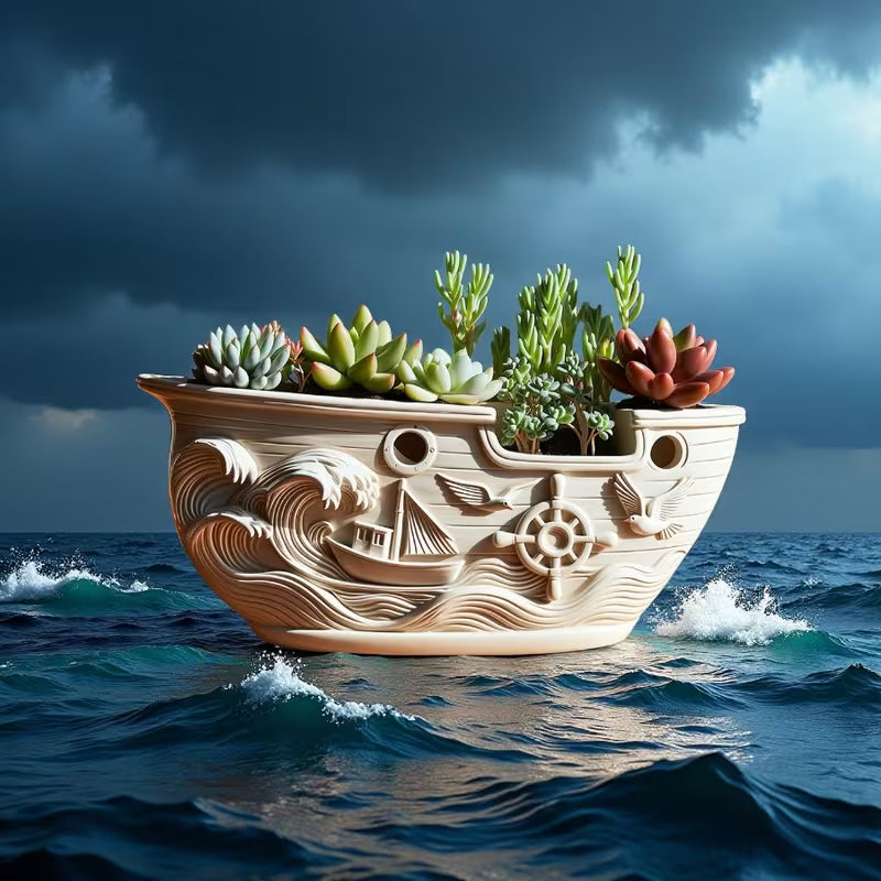 Nautical Voyage Planter Mould | ARM574