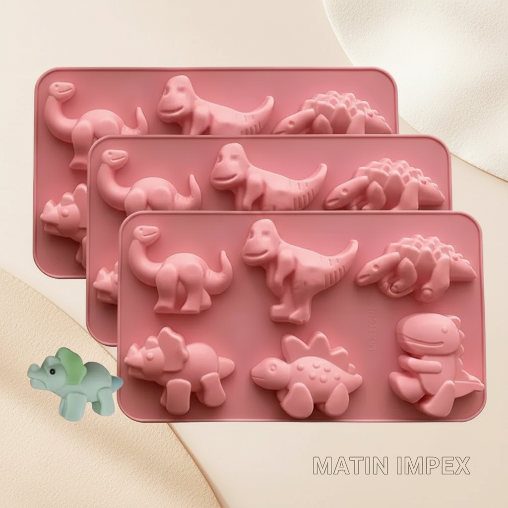 Dinosaur Shape Mold 6 Cavity | CFM418