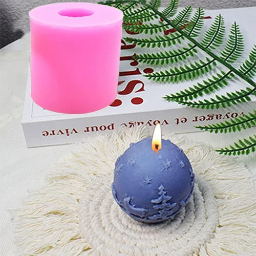 Deer Ball Candle Mold WCM026