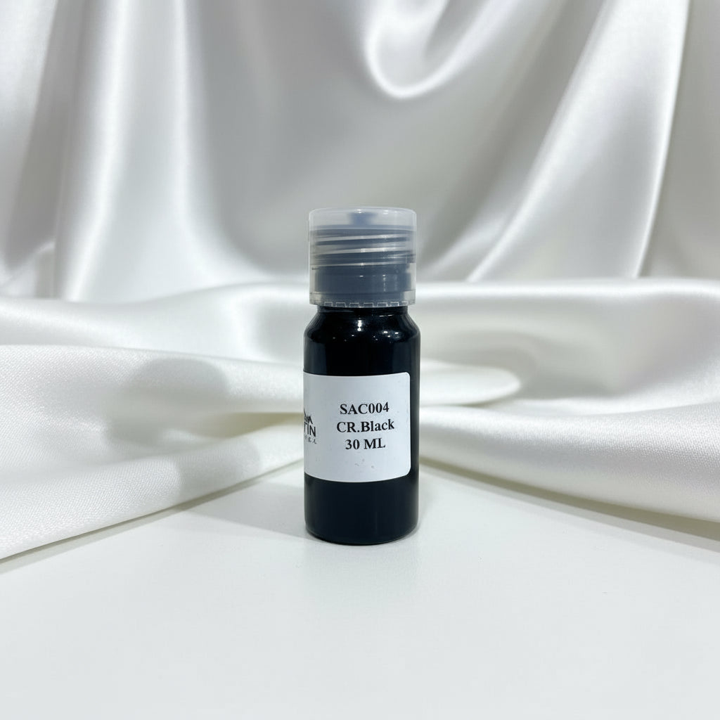 Black concrete color pigment SAC004 30ml for resin and concrete crafts