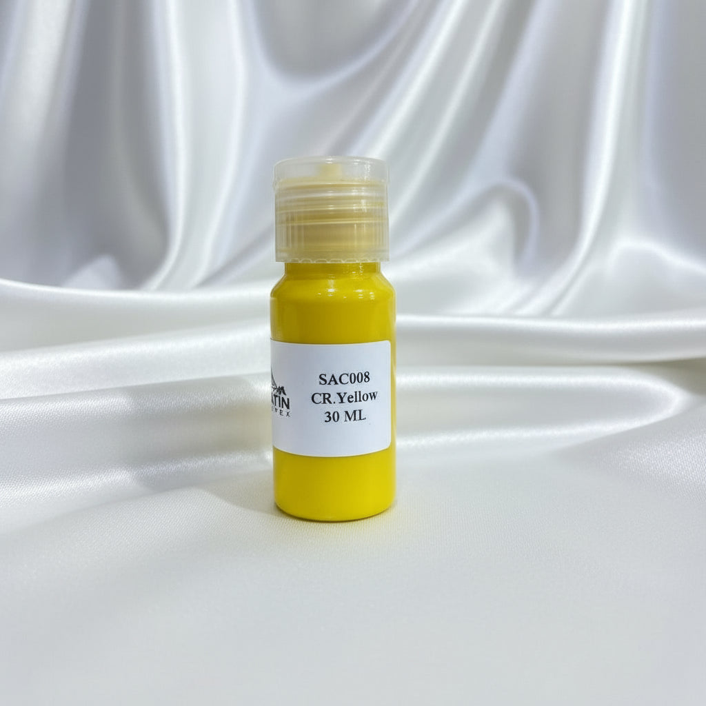 Yellow concrete color pigment SAC008 30ml for DIY crafts
