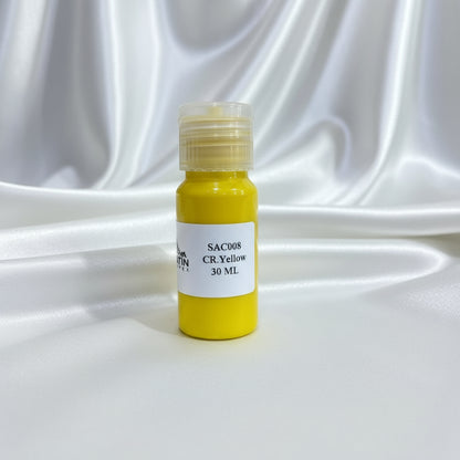Yellow concrete color pigment SAC008 30ml for DIY crafts