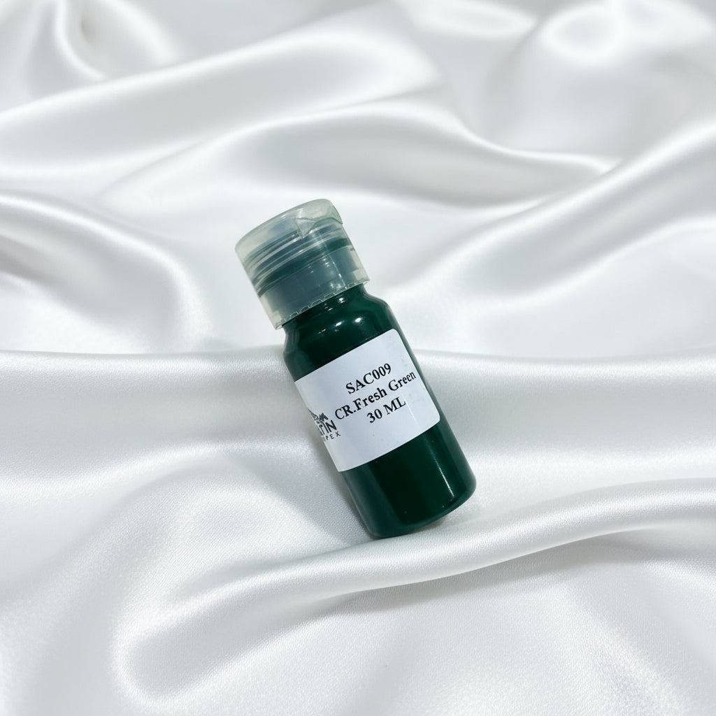 Green concrete color pigment SAC009 30ml for resin and concrete crafts