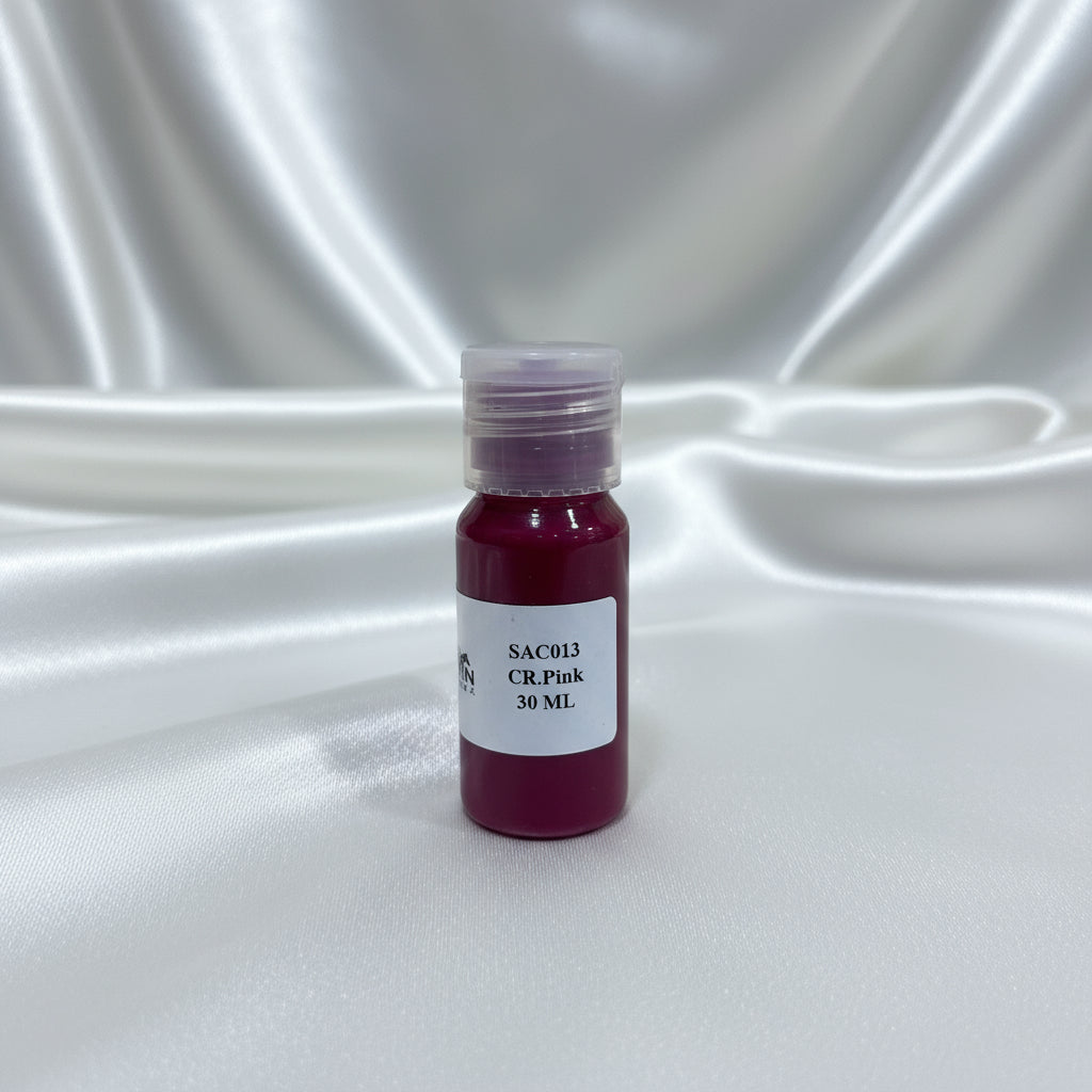 Pink concrete color pigment SAC013 30ml for resin and concrete crafts