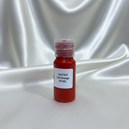 Orange concrete color pigment SAC014 30ml for resin and concrete crafts