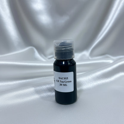 Tea Green concrete color pigment SAC015 30ml for resin and concrete crafts