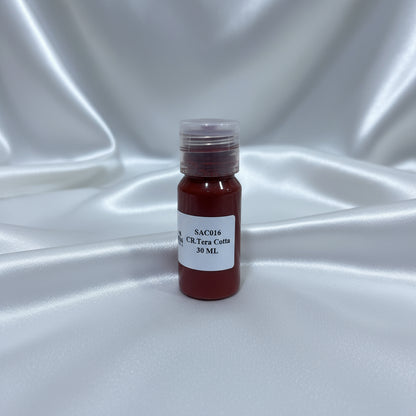 Terracotta concrete color pigment SAC016 30ml for resin and concrete crafts