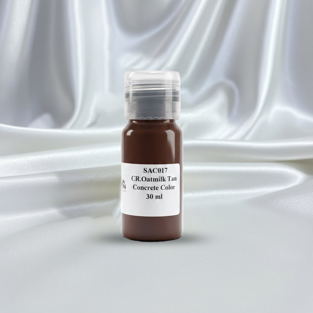 Warm oatmilk tea shade concrete color pigment SAC017 30ml for modern DIY crafts