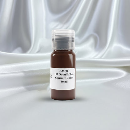 Warm oatmilk tea shade concrete color pigment SAC017 30ml for modern DIY crafts