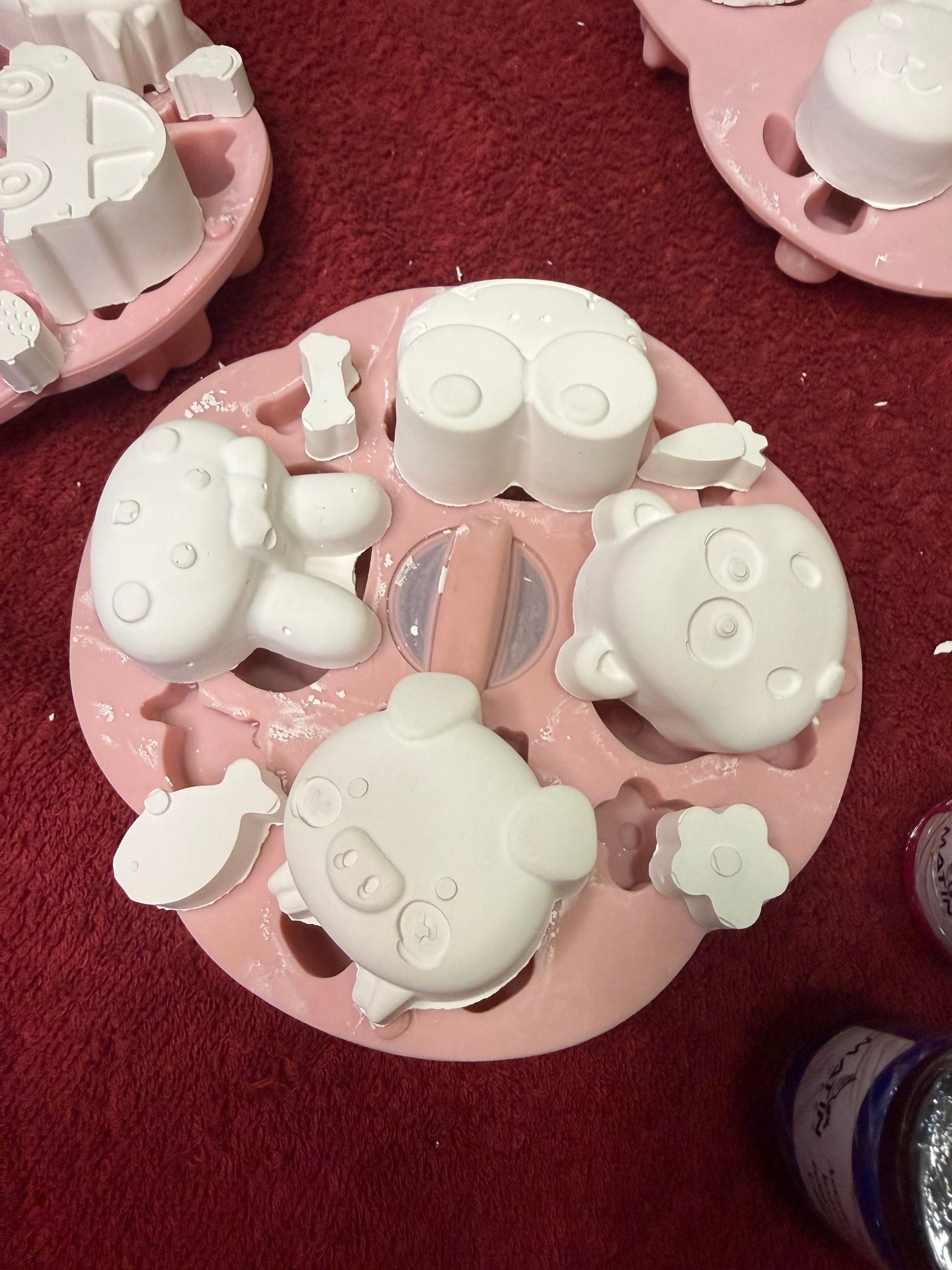 SSM246 animal silicone mould for cute handmade soap and candles