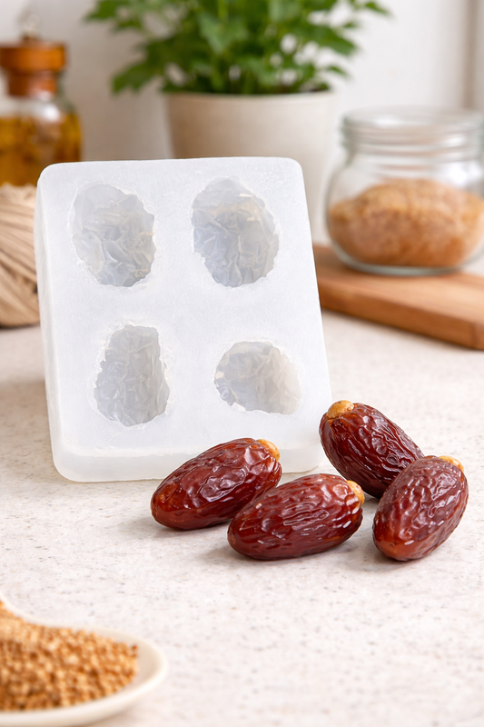 Khajur dates silicone mould WCM809 for candle and craft making