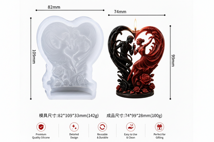 WCM921 Love & Balance Decorative Candle Mold