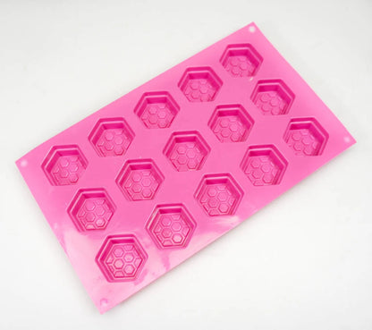 Hexagon Sample Mould SSM082