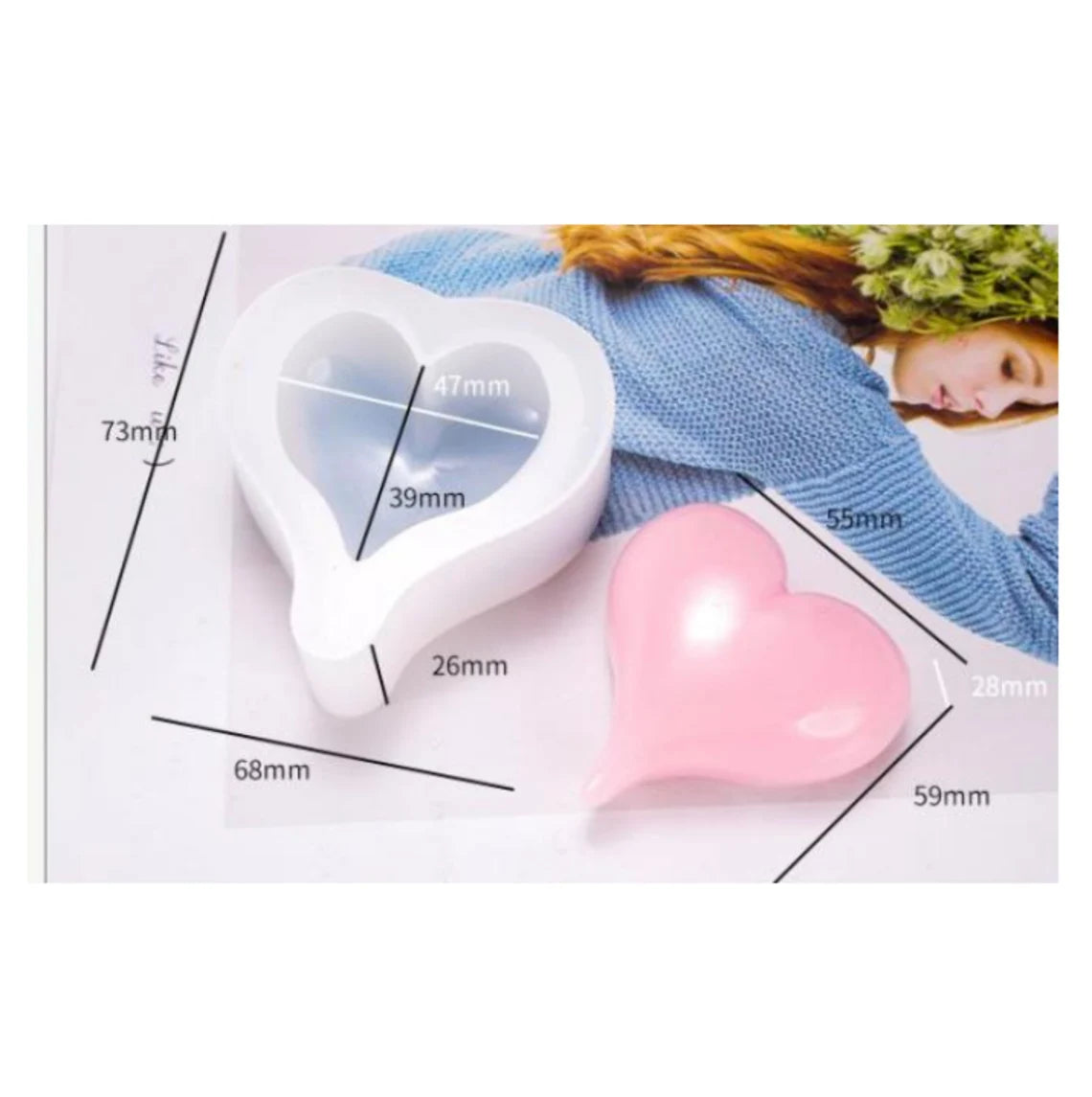 Heart Tail Mold ARM244