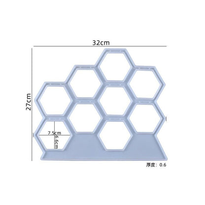Hollow Hexagon Earing Rack ARM271
