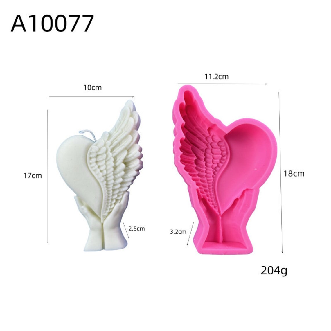 Angel Wing Mold WCM533