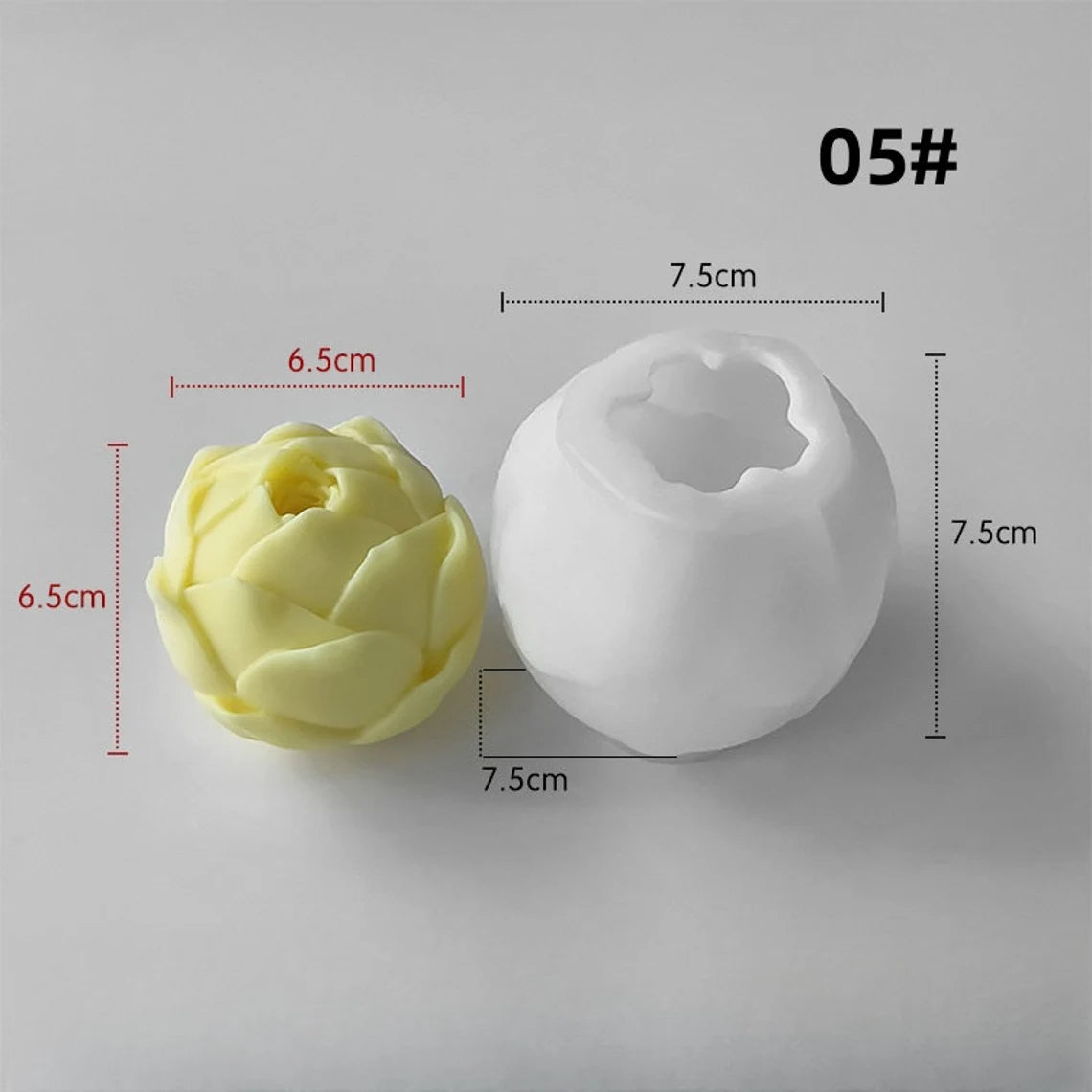 Rose bud Mold WCM565