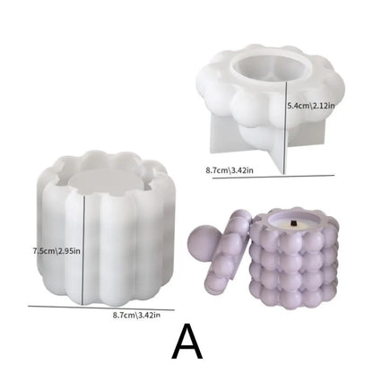 3D Bubble Cloud Container ARM478