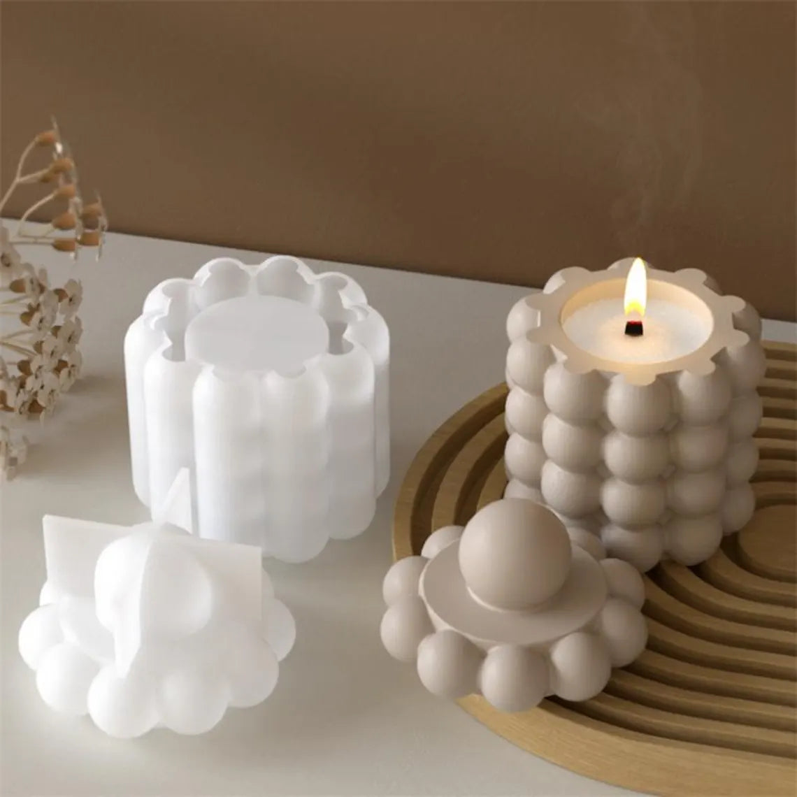 3D Bubble Cloud Container ARM478