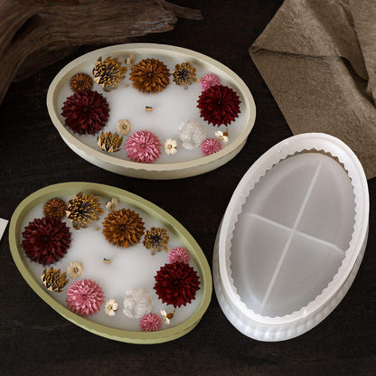 Oval Trinket Dish Resin Mold ARM465
