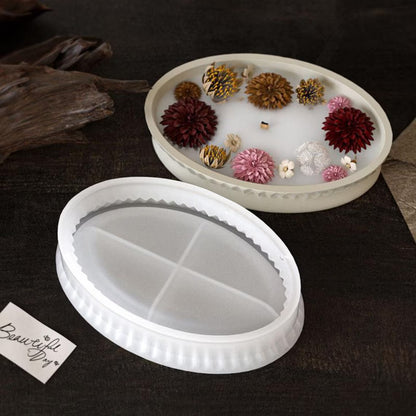 Oval Trinket Dish Resin Mold ARM465