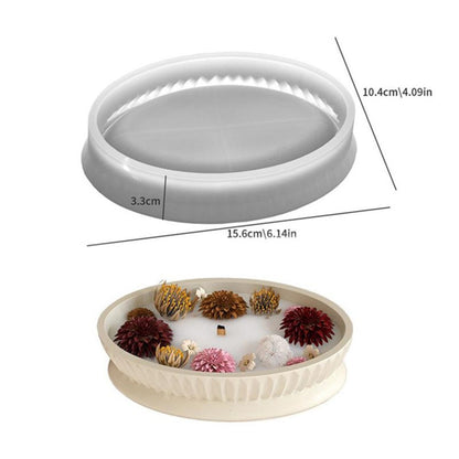 Oval Trinket Dish Resin Mold ARM465