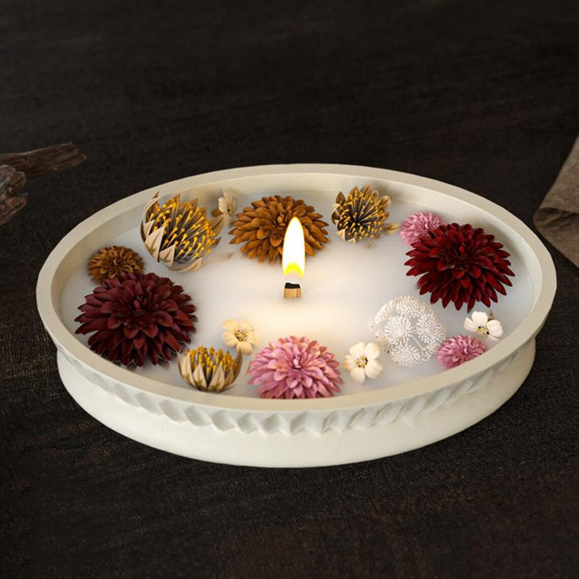 Oval Trinket Dish Resin Mold ARM465