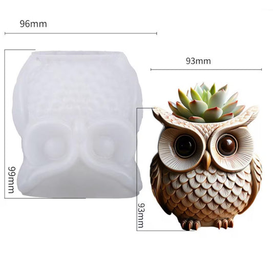 Owl Planter Mold ARM406