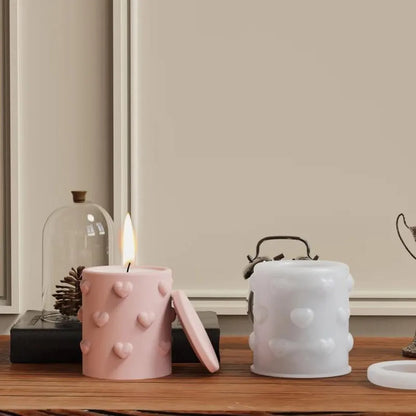 Amour Heart Lidded Jar ARM475