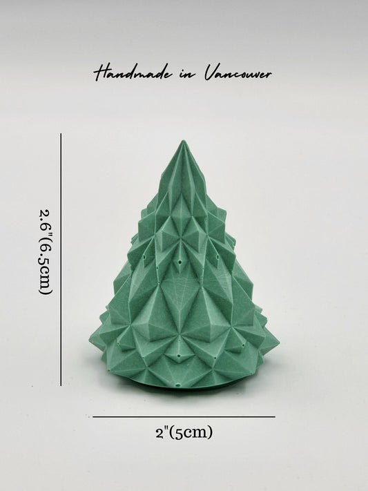 Geometric Pine Tree Statuette Mold WCM786 (own)