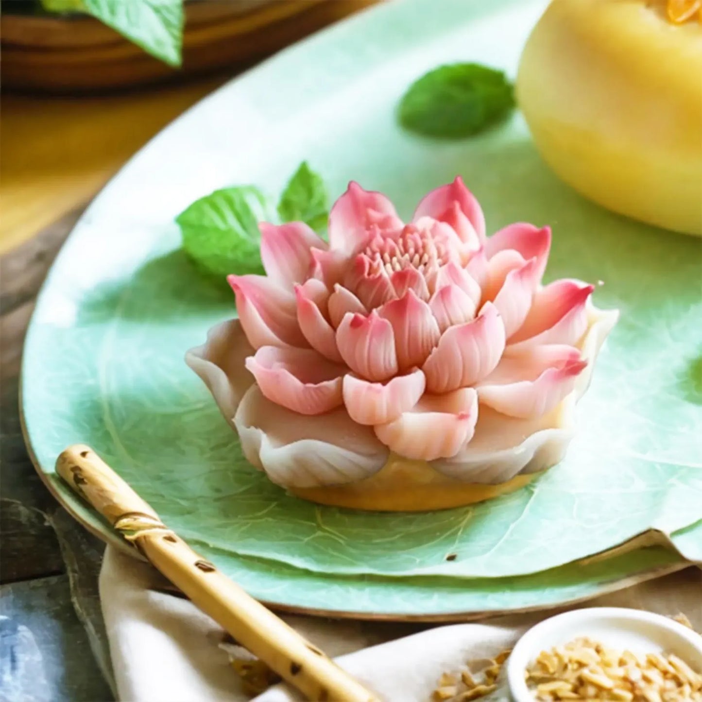 4 Style Lotus Flower WCM761 (set of 4)