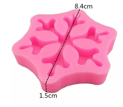 Snowflake Silicone Mould CFM344