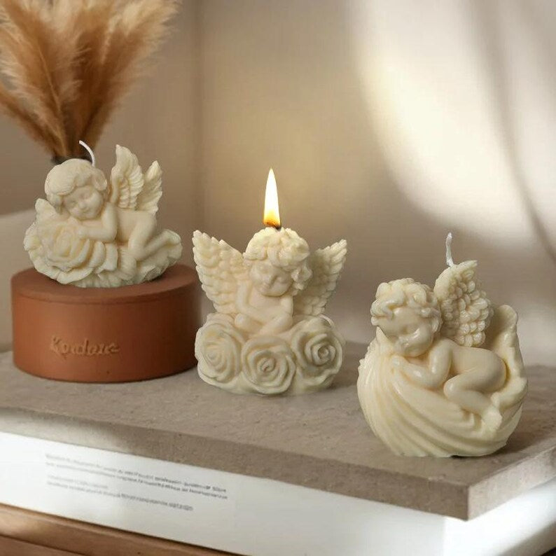 Angel Shape Candle Silicone Molds II WCM630