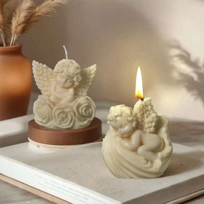 Angel Shape Candle Silicone Molds II WCM630