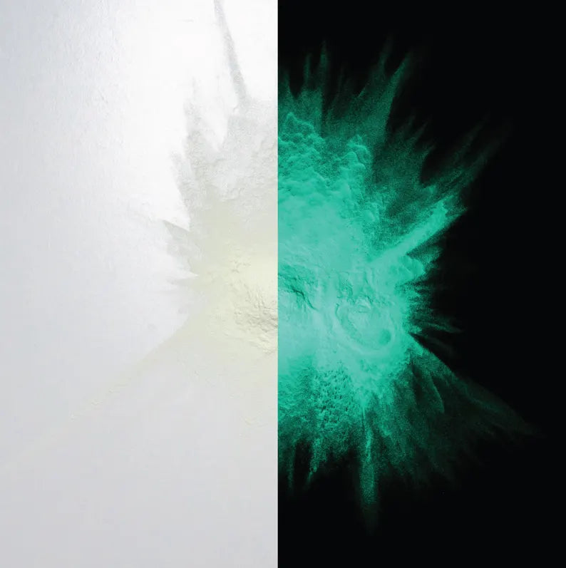 Glowing Dark Candle Powder radium colour GDC001