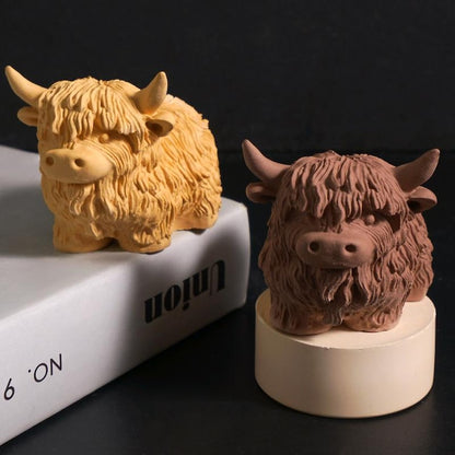 Highland Coo candle mold WCM771