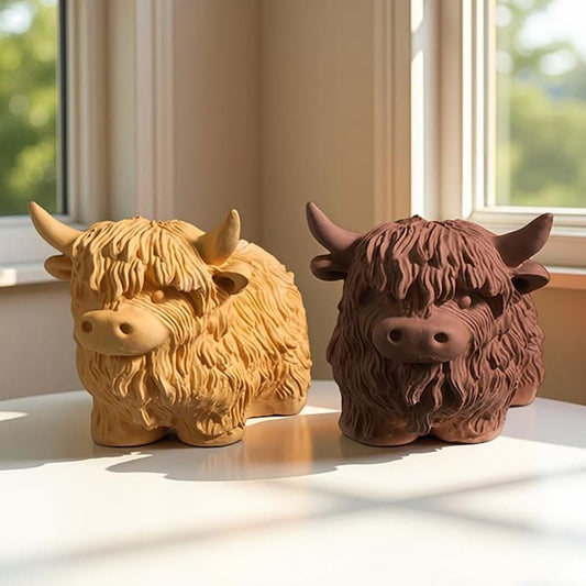 Highland Coo candle mold WCM771