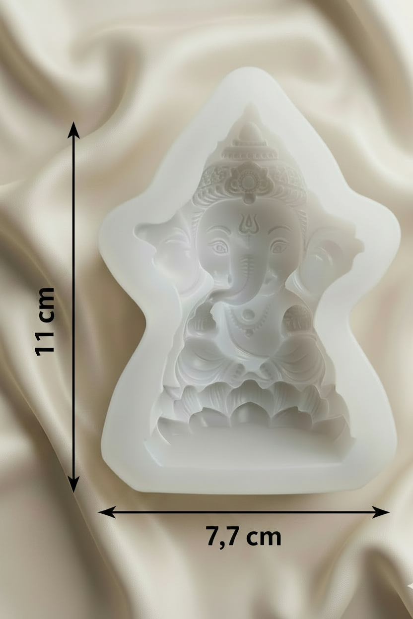 Lotus Lord Ganesha  Mold.  | WCM931