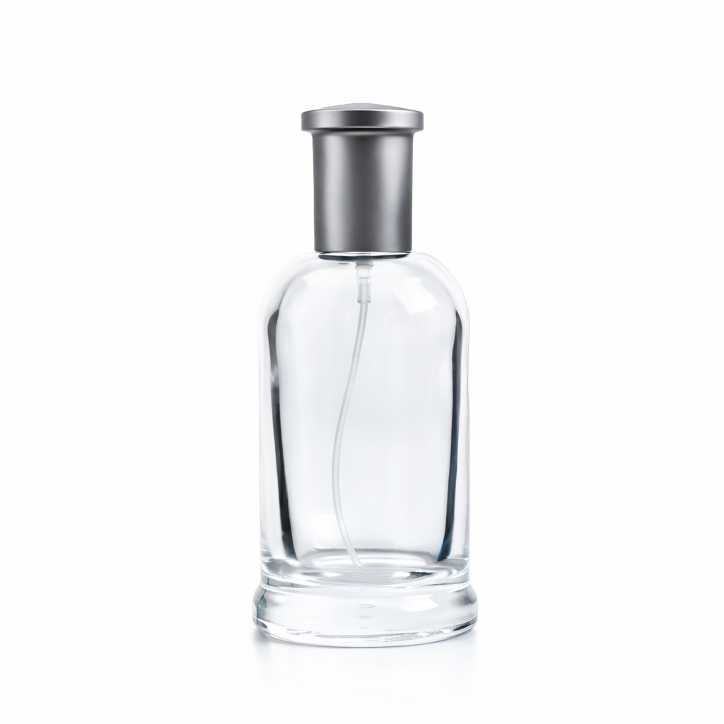 Luxury Glass Perfume Bottles 100ml Set of 4 PGB003 elegant bottles for perfume and fragrance use