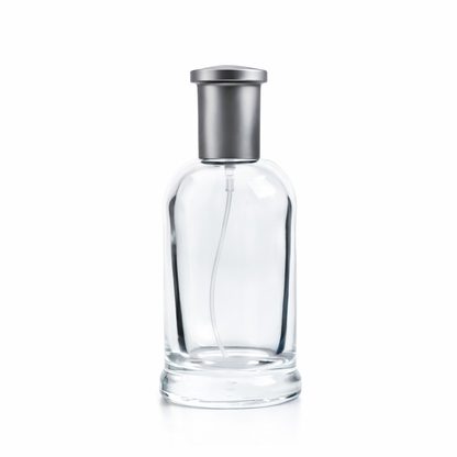 Luxury Glass Perfume Bottles 100ml Set of 4 PGB003 elegant bottles for perfume and fragrance use