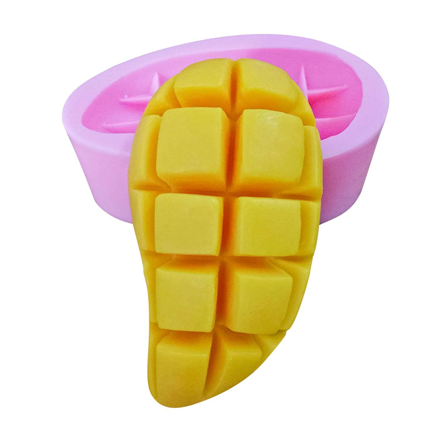 Mango Slice mold CFM240 SSM230 for handmade soap making
