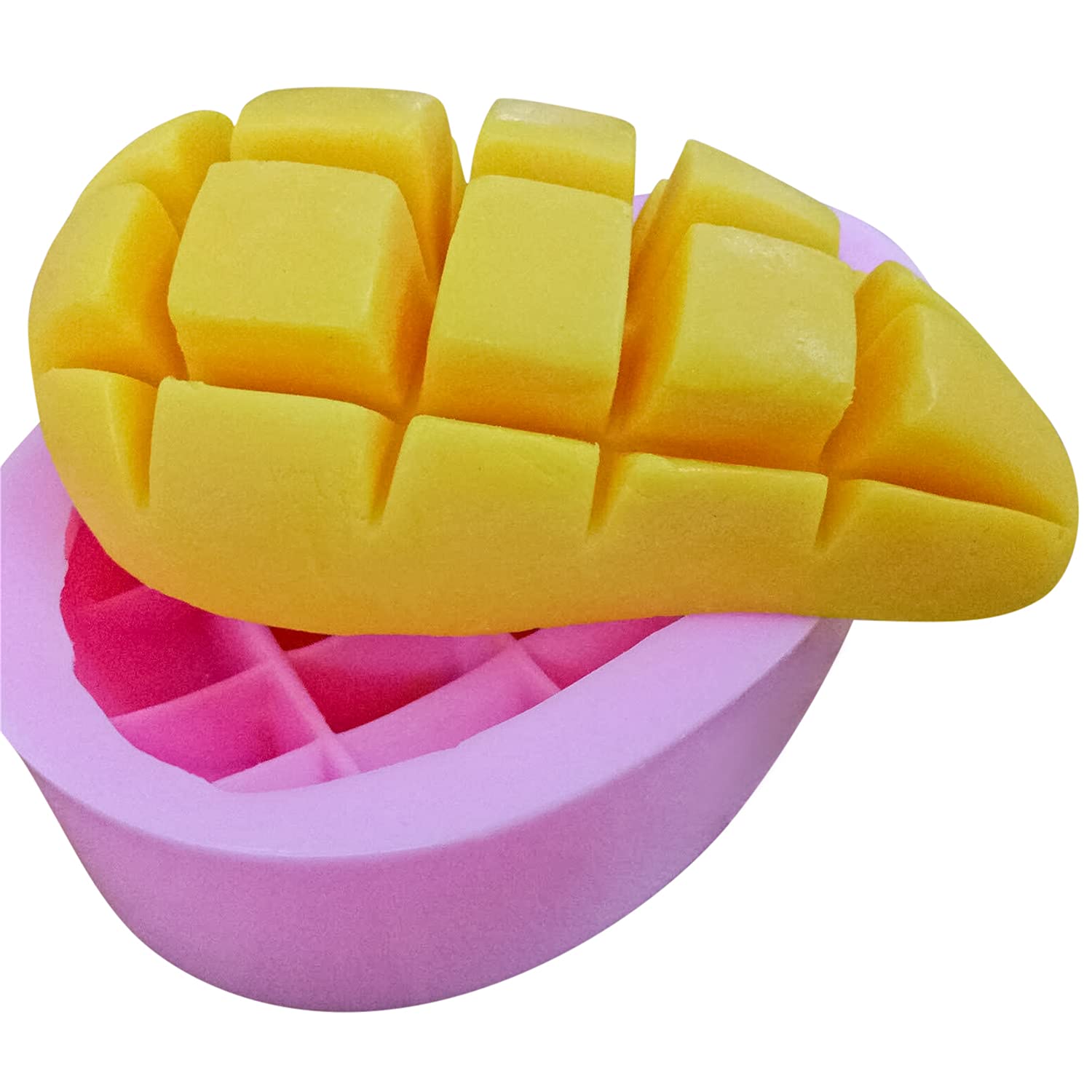 Mango Slice mold for handmade soap CFM240 SSM230