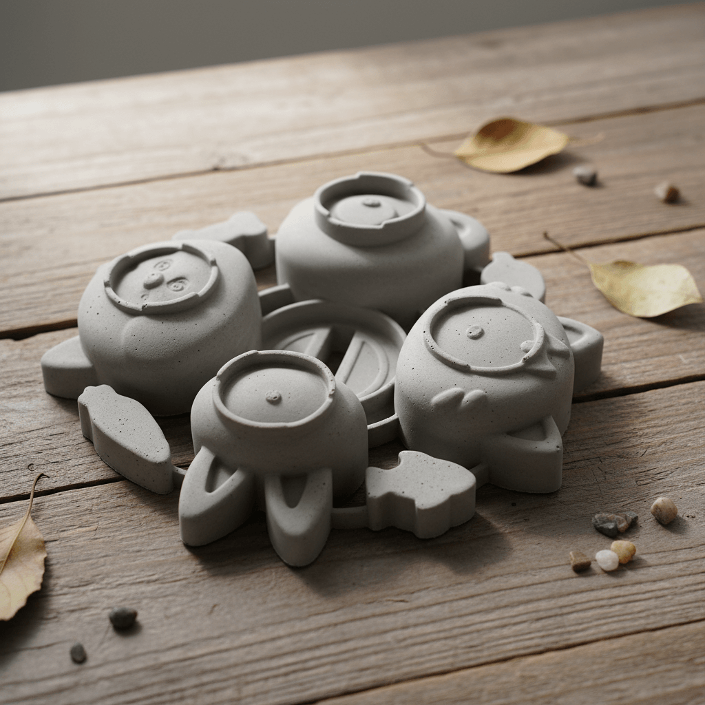 Mini Animal Silicone Mould SSM246 for handmade candles, soaps and resin craft creations