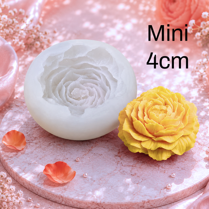 Peony Flower Silicone Mold